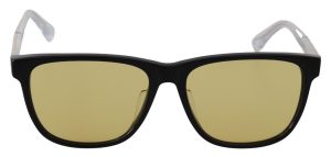 Diesel Black Frame DL0330-D 01E 57 Yellow Transparent Lenses Sunglasses