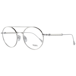 Tod's White Metal & Leather Glasses (Frames)