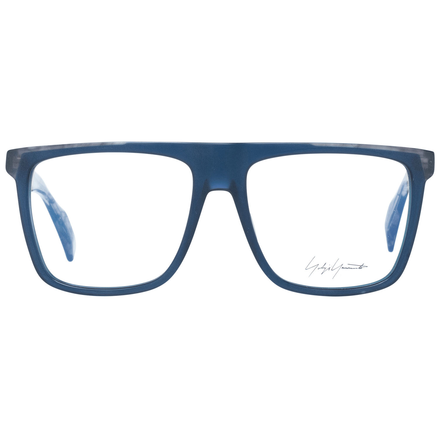 Yohji Yamamoto Blue Plastic Glasses (Frames) - Image 2