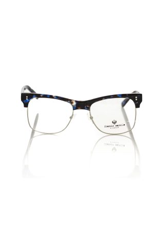 Frankie Morello Blue Metallic Men Frame