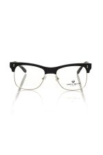 Frankie Morello Black Metallic Men's Eyeglass Frame