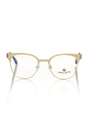 Frankie Morello Gold Metallic Women's Eyeglass Frame