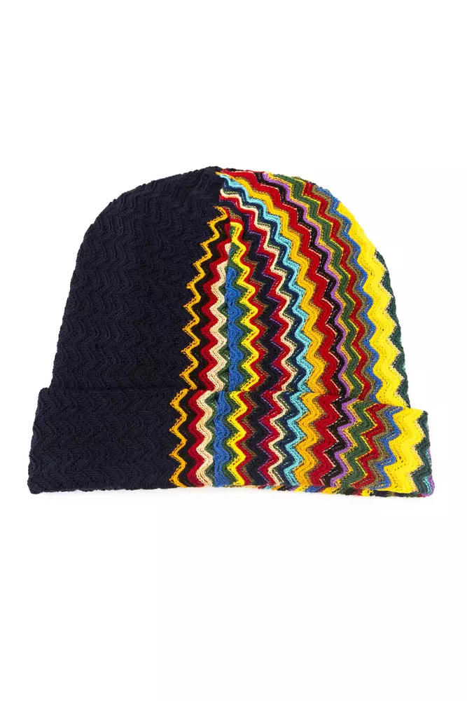 Missoni Multicolor Wool Men Hat - Image 3