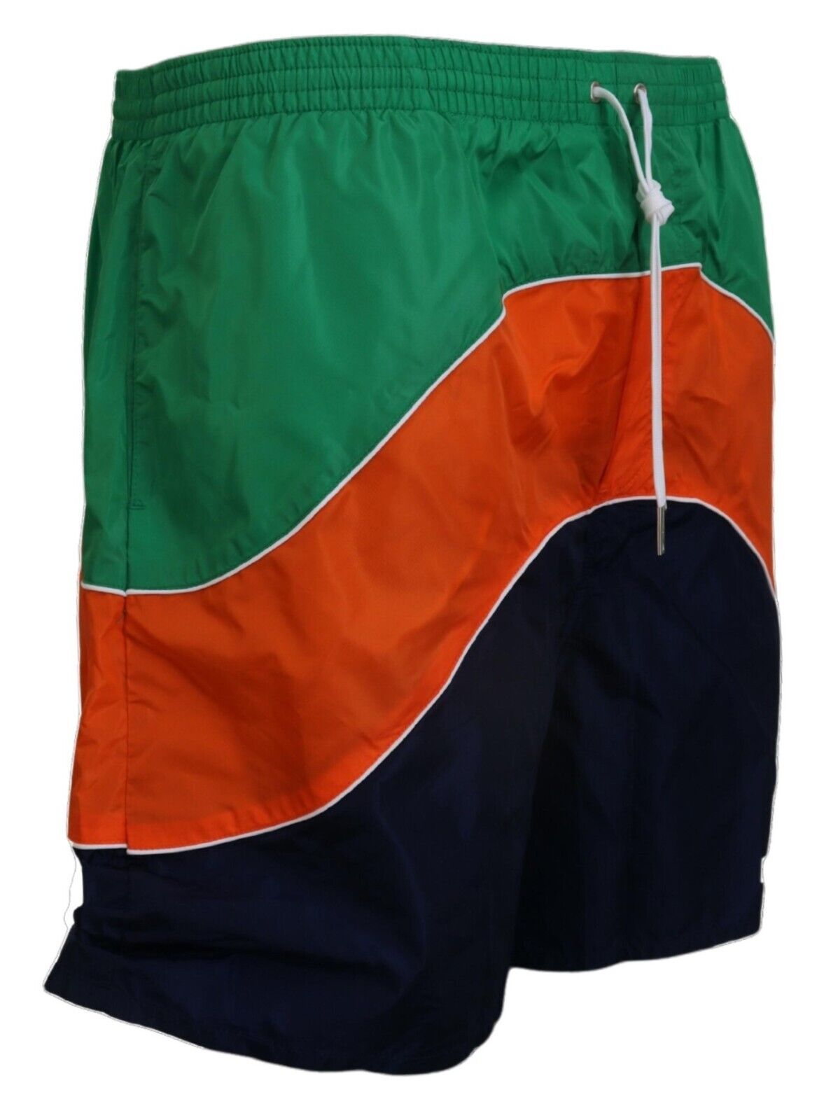 Dsquared² Multicolor Logo Print Men Beachwear Swimwear Short - Image 2