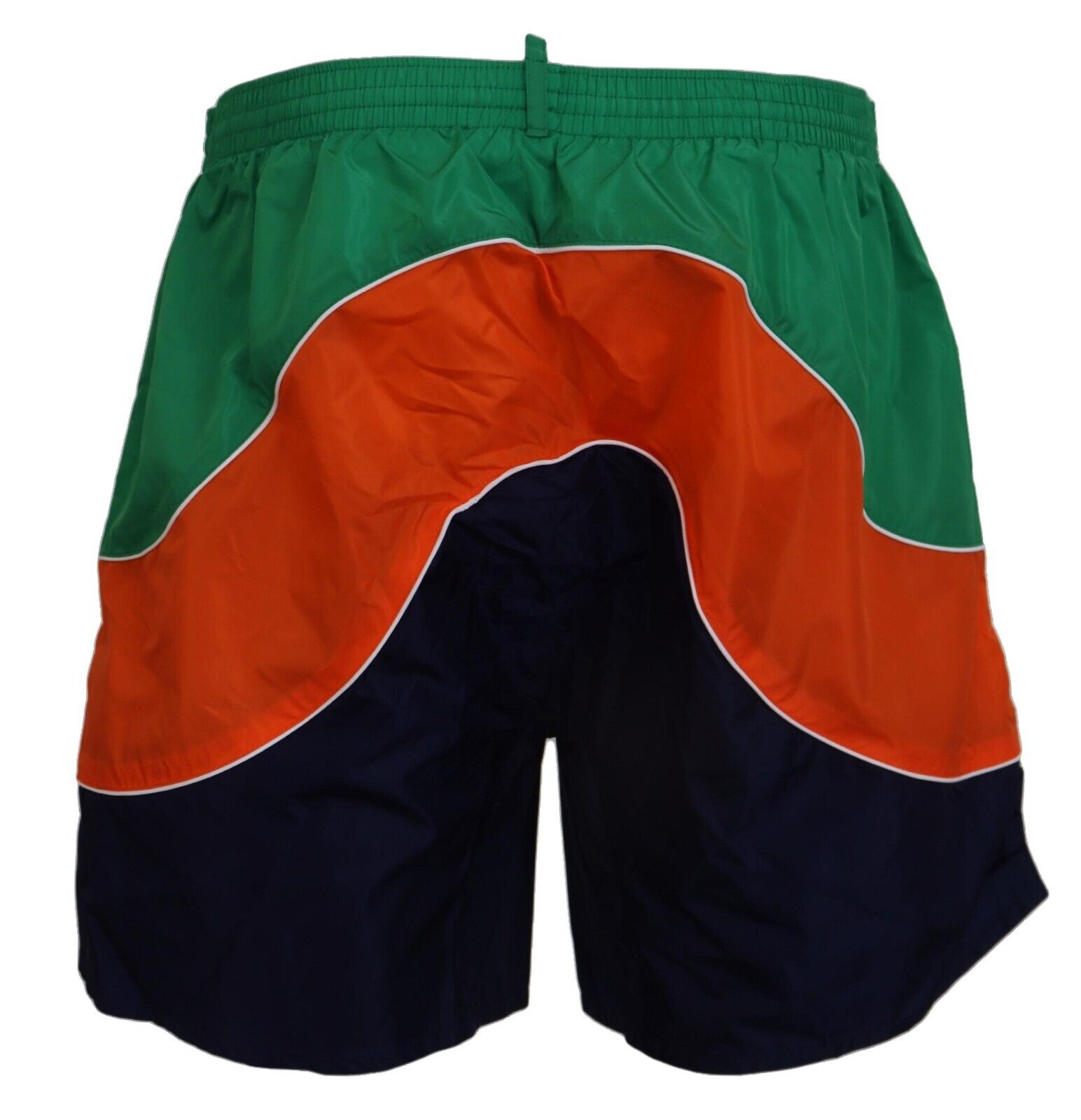 Dsquared² Multicolor Logo Print Men Beachwear Swimwear Short - Image 3