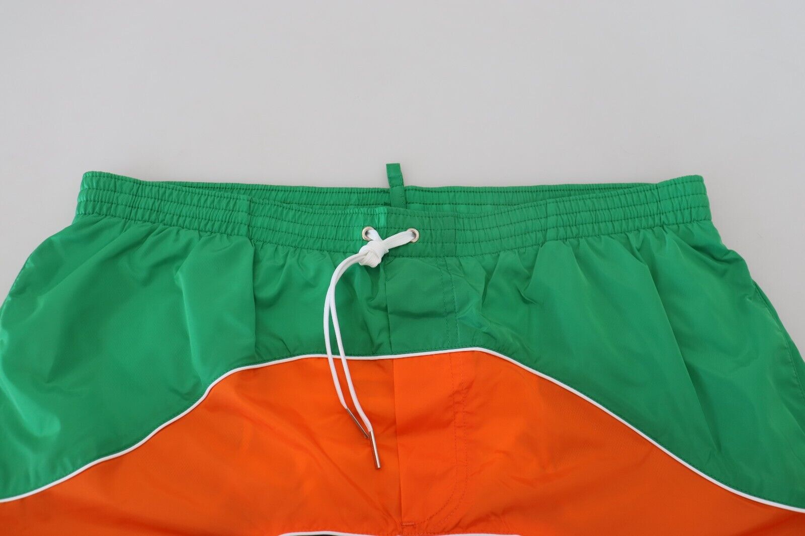 Dsquared² Multicolor Logo Print Men Beachwear Swimwear Short - Image 4