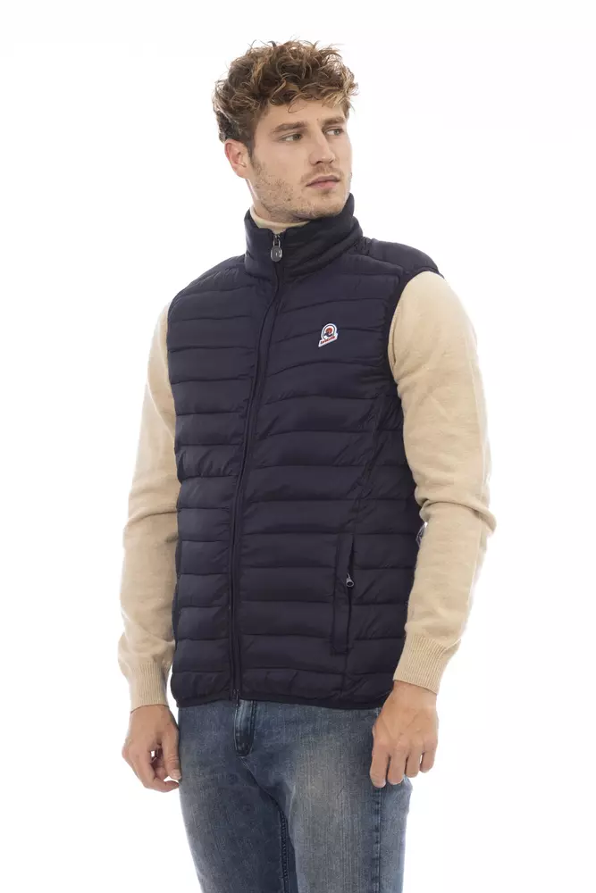 Invicta Blue Polyamide Men Vest - Image 2