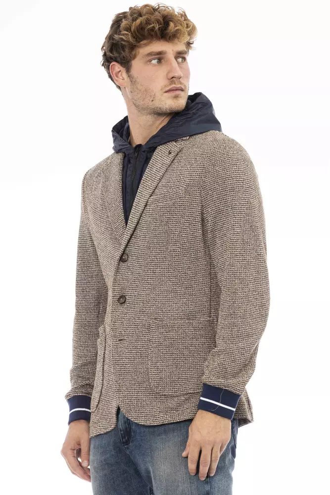 Distretto12 Brown PO Blazer - Image 2