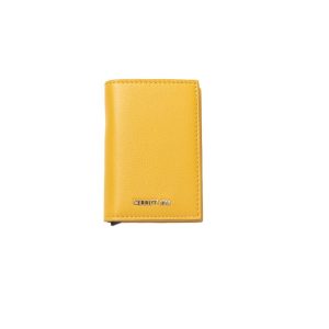 Cerruti 1881 Yellow Calfskin Men Wallet