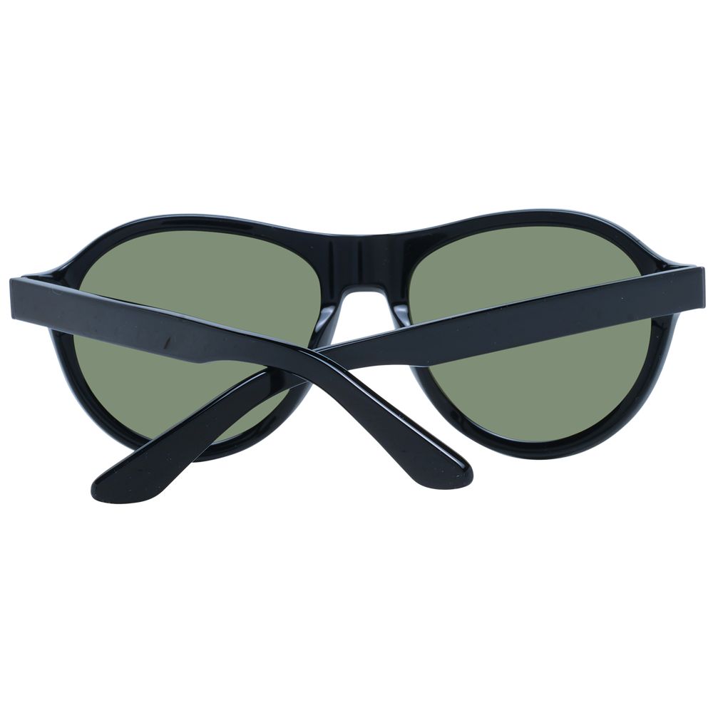 Serengeti Black Acetate Sunglasses - Image 3