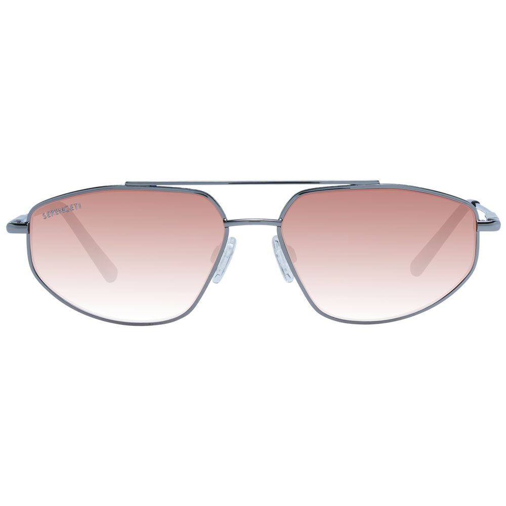 Serengeti Gray Metal Sunglasses - Image 2