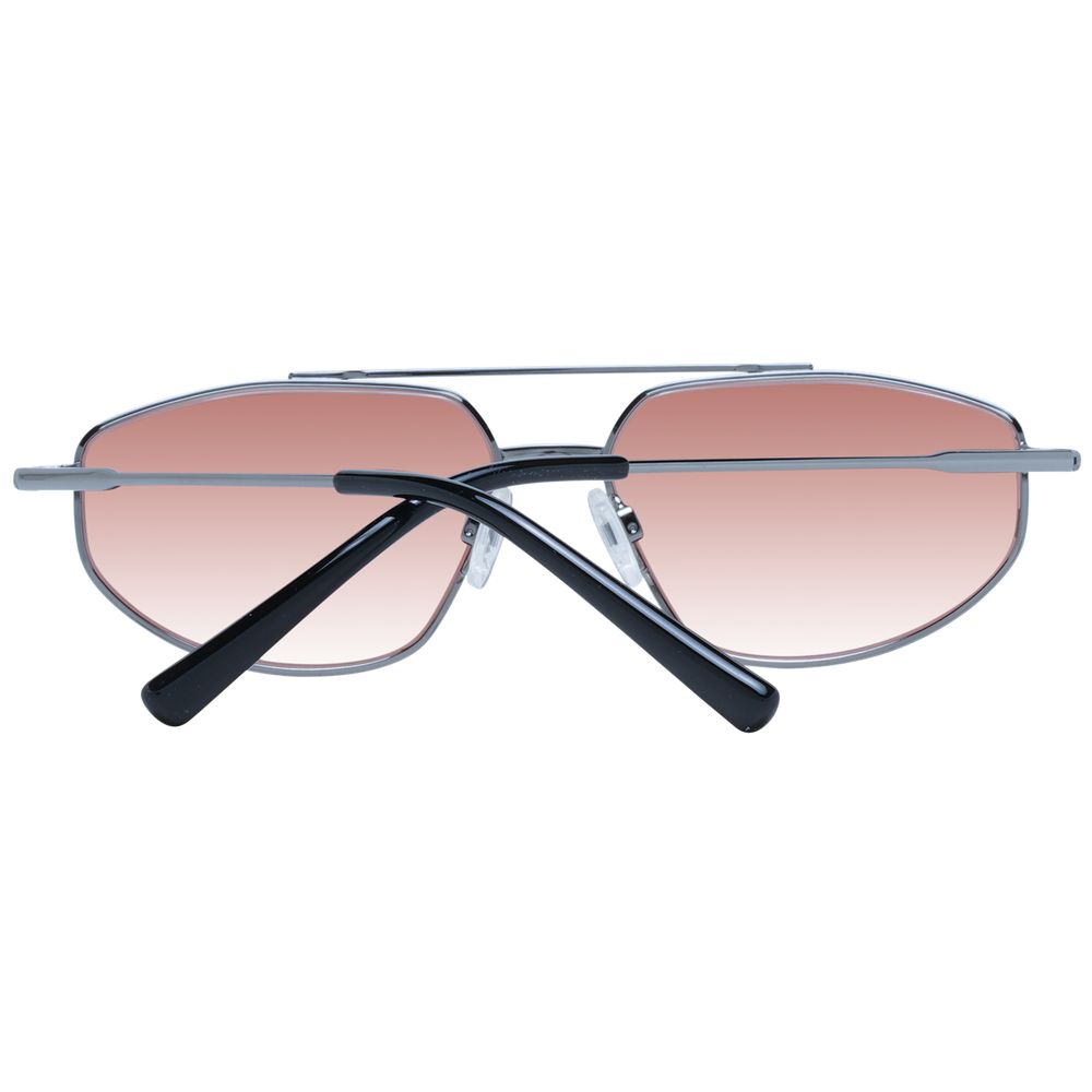 Serengeti Gray Metal Sunglasses - Image 3