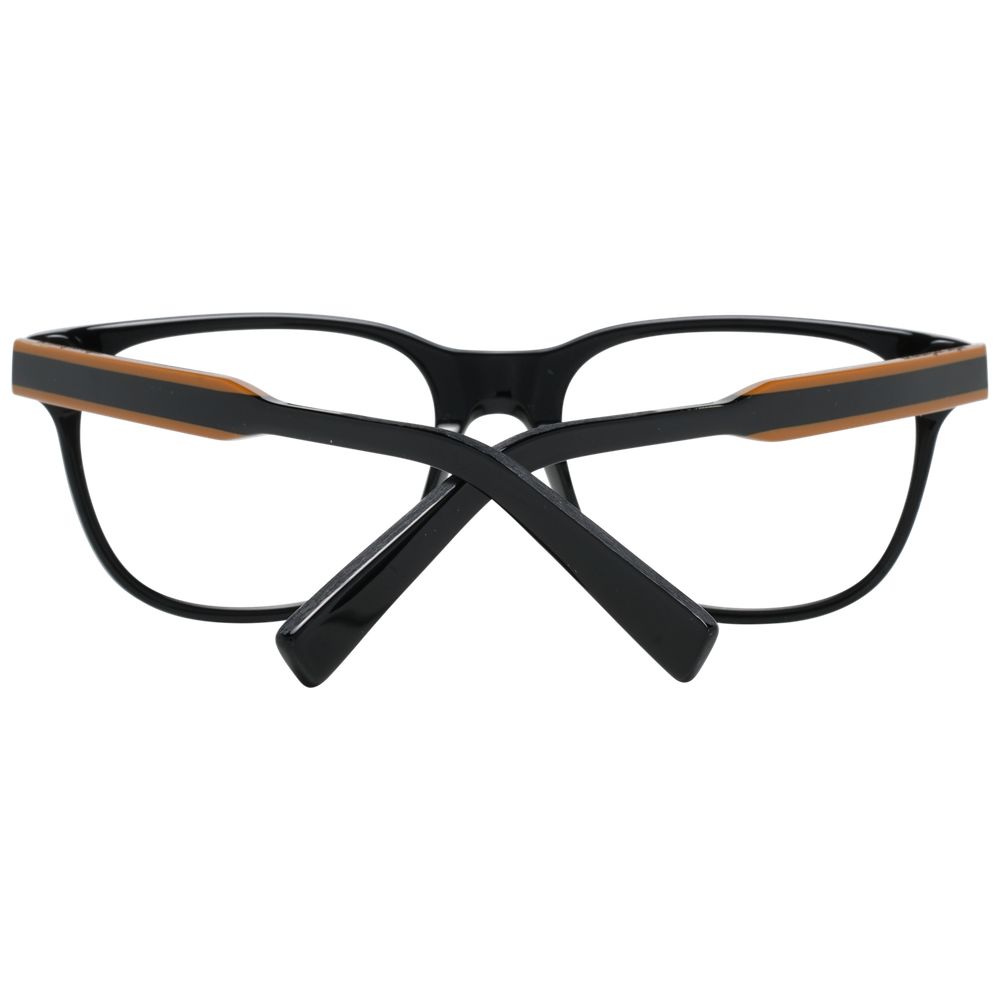 Ermenegildo Zegna Black Plastic Glasses (Frames) - Image 3