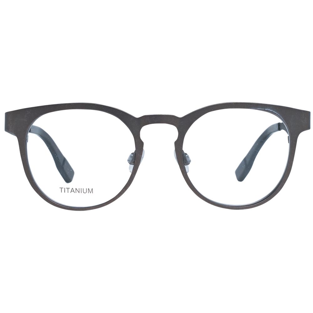 Ermenegildo Zegna Gray Titanium Glasses (Frames) - Image 2