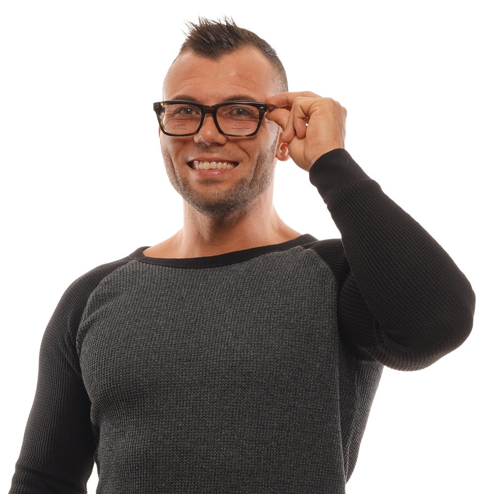 Ermenegildo Zegna Gray Acetate, Wood & Horn Glasses (Frames) - Image 4