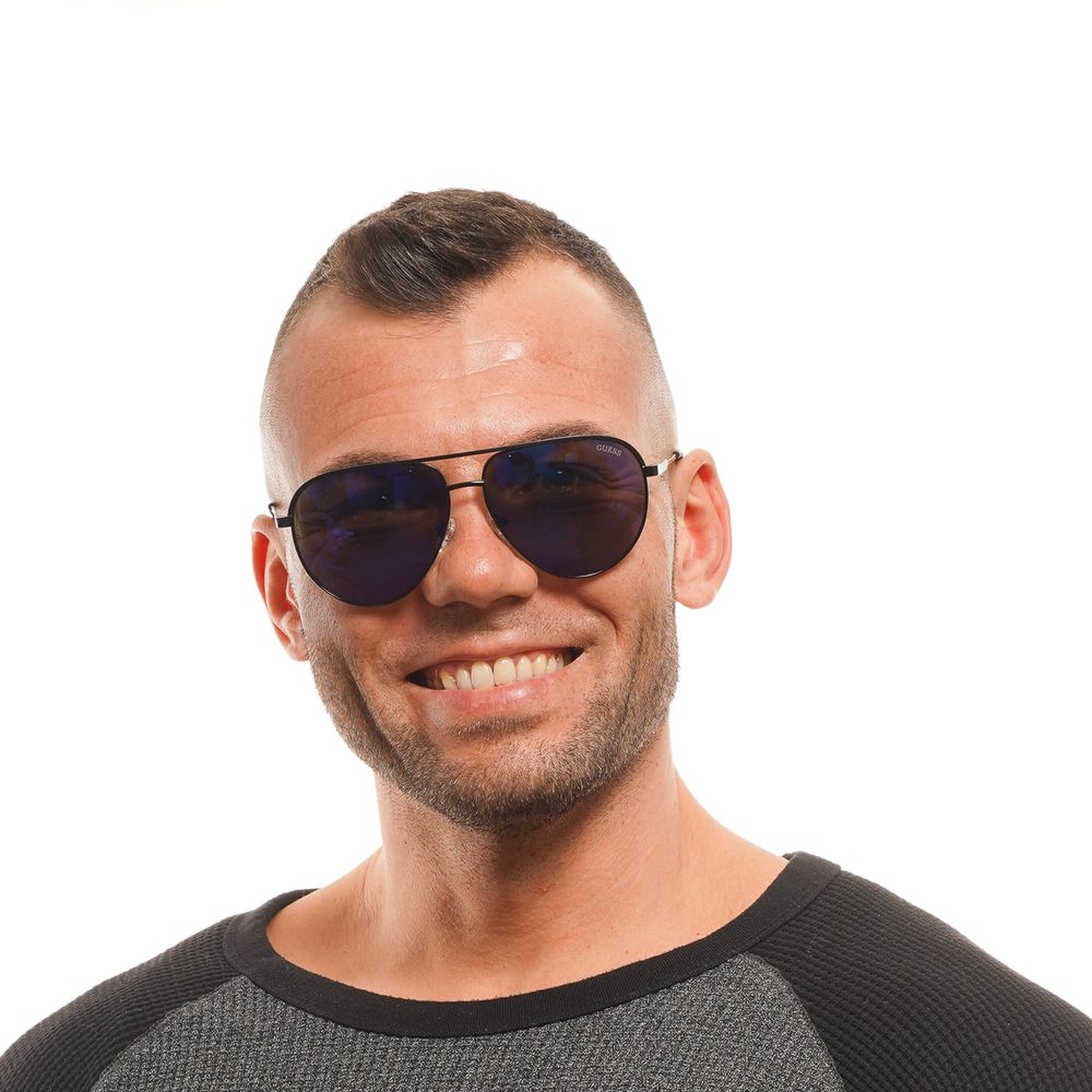 Guess Black Metal Sunglasses - Image 4