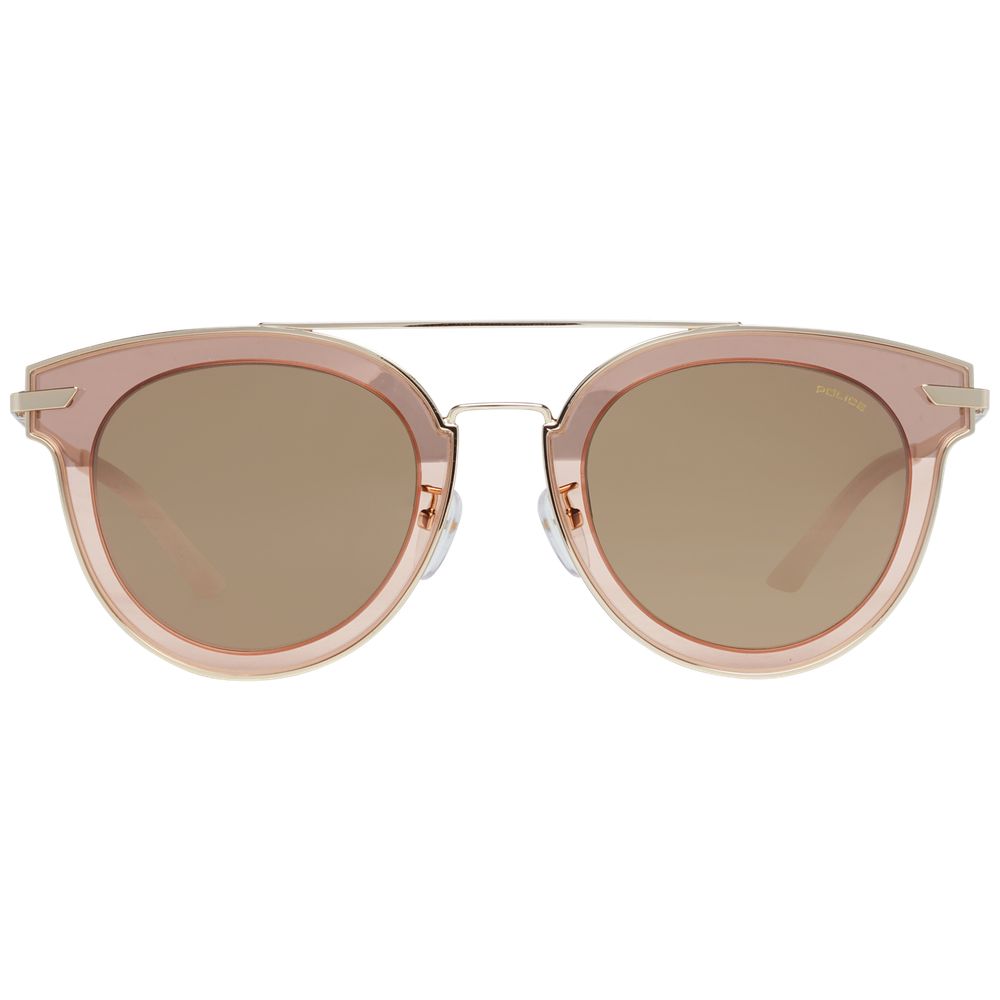 Police Rose Gold Metal & Plastic Sunglasses - Image 2