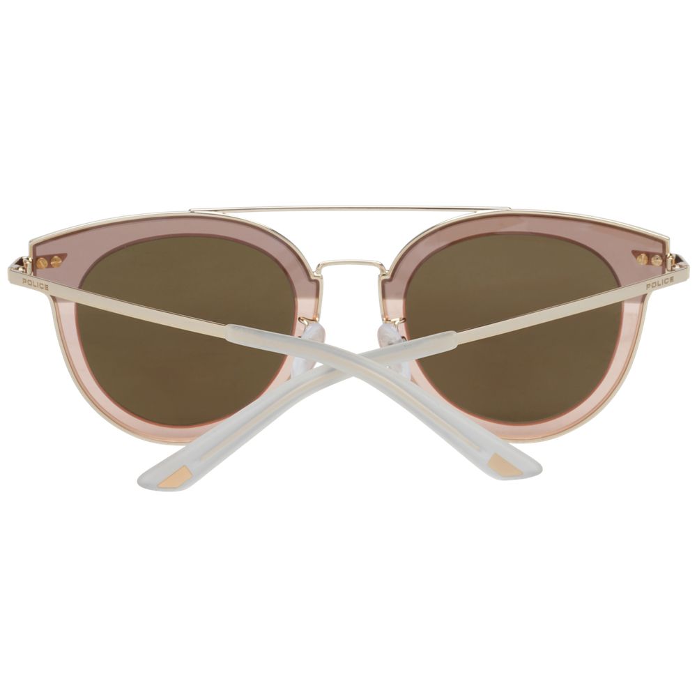 Police Rose Gold Metal & Plastic Sunglasses - Image 3