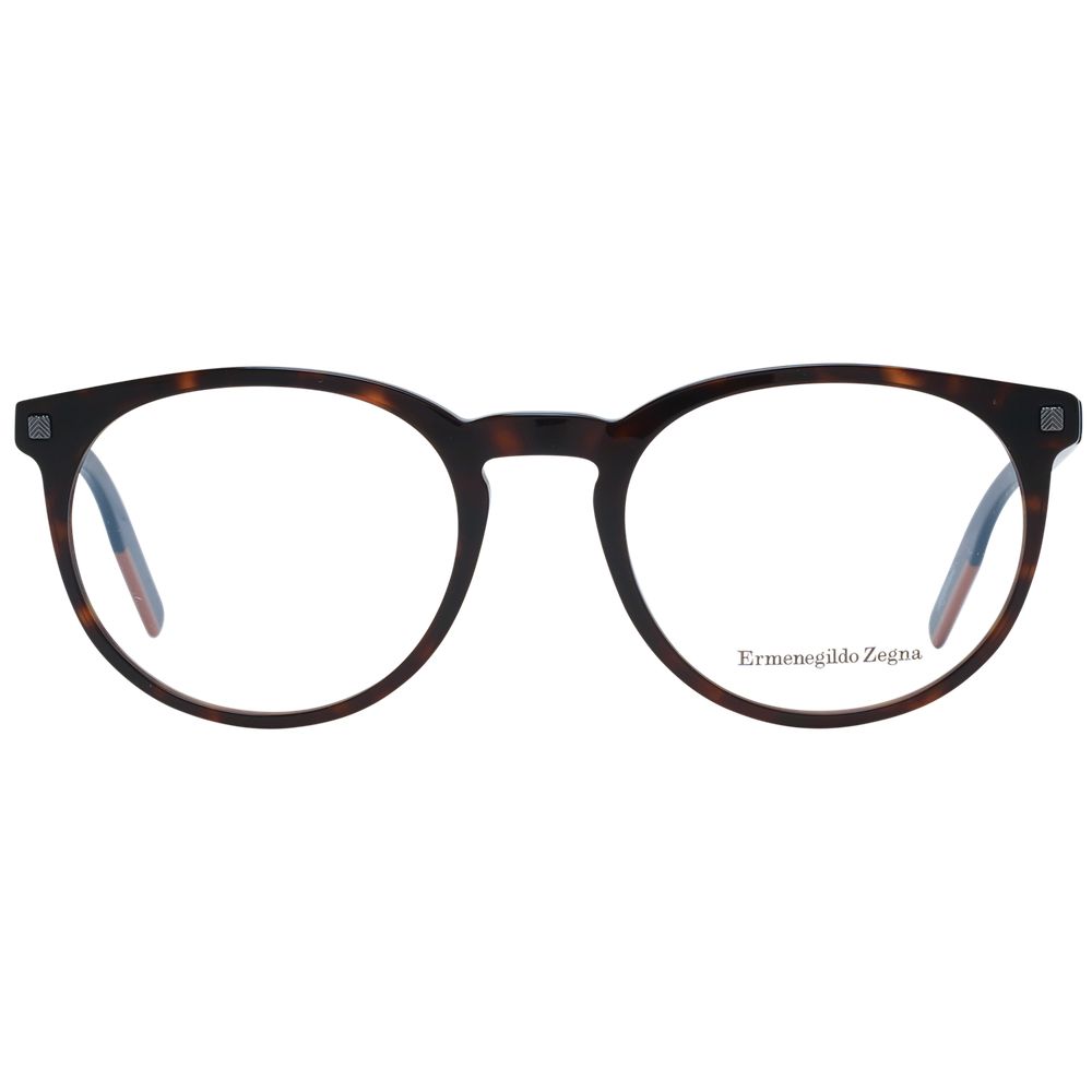 Ermenegildo Zegna Brown Plastic Glasses (Frames) - Image 2