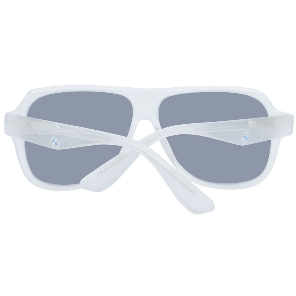 BMW White Plastic Sunglasses - Image 3