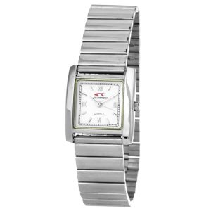 Chronotech Silver Stainless Steel Dress Watch