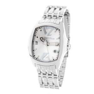 Chronotech Silver Stainless Steel Dress Watch