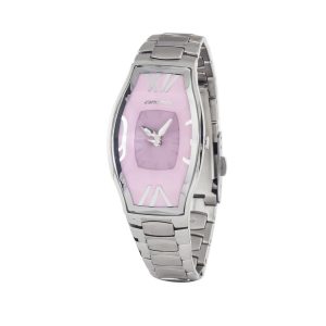 Chronotech Silver Stainless Steel Dress Watch