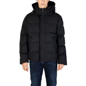 Replay Black Polyamide Coat