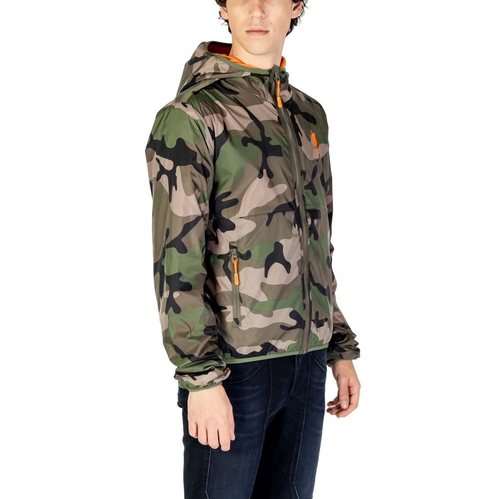U.S. POLO ASSN. Green Polyamide Shell Jacket - Image 3