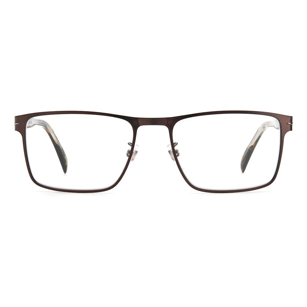 David Beckham Brown Metal Glasses (Frames) - Image 2