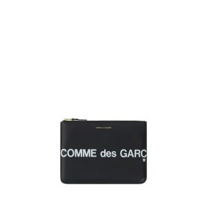 Comme Des Garçons Black Calf Leather Bos Taurus Wallet