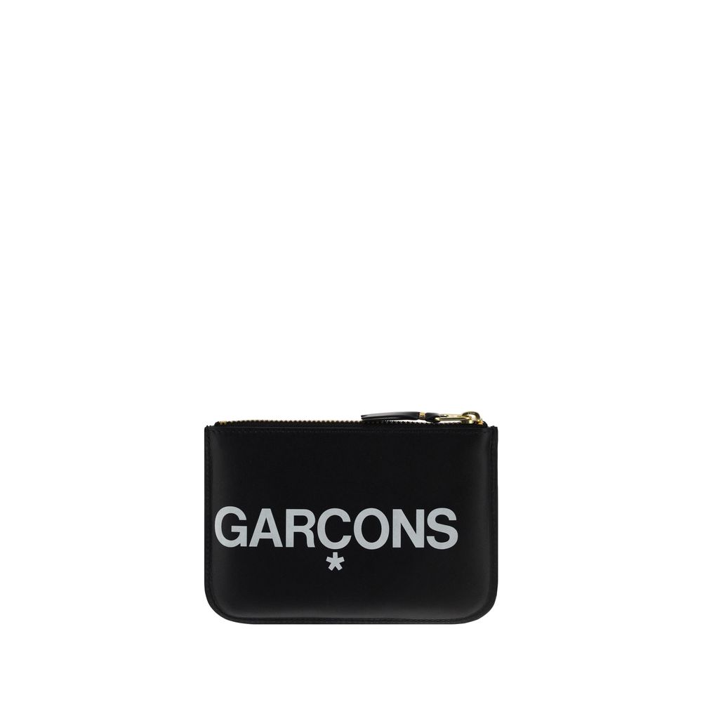 Comme Des Garçons Black Calf Leather Bos Taurus Wallet - Image 2