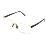 Porsche Gold Metal Glasses (Frames)