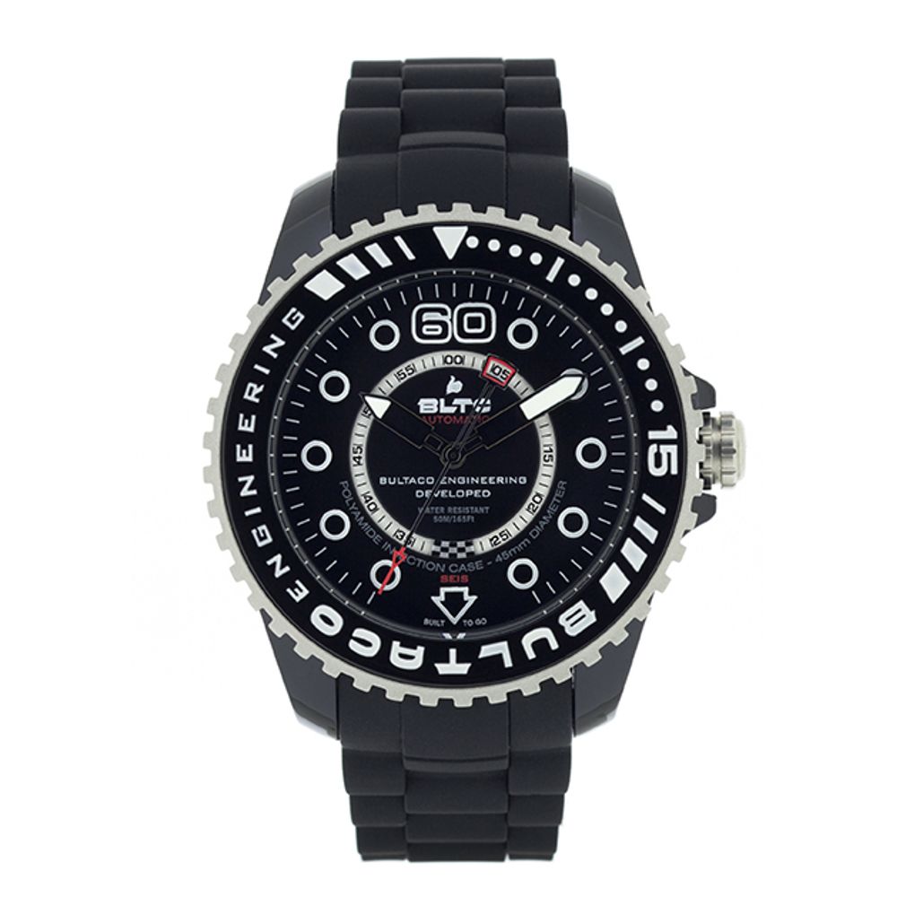 Bultaco Black Synthetic Sport Watch - Image 2