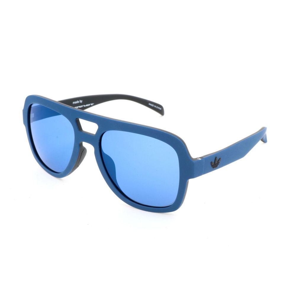 Adidas Blue Plastic Sunglasses - Image 2