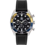 Adidas Black Synthetic Sport Watch