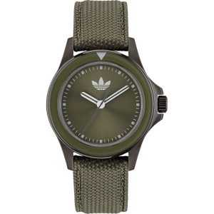 Adidas Bicolor Fabric Dress Watch