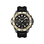 Police Black Artificial Leather Dress Watch