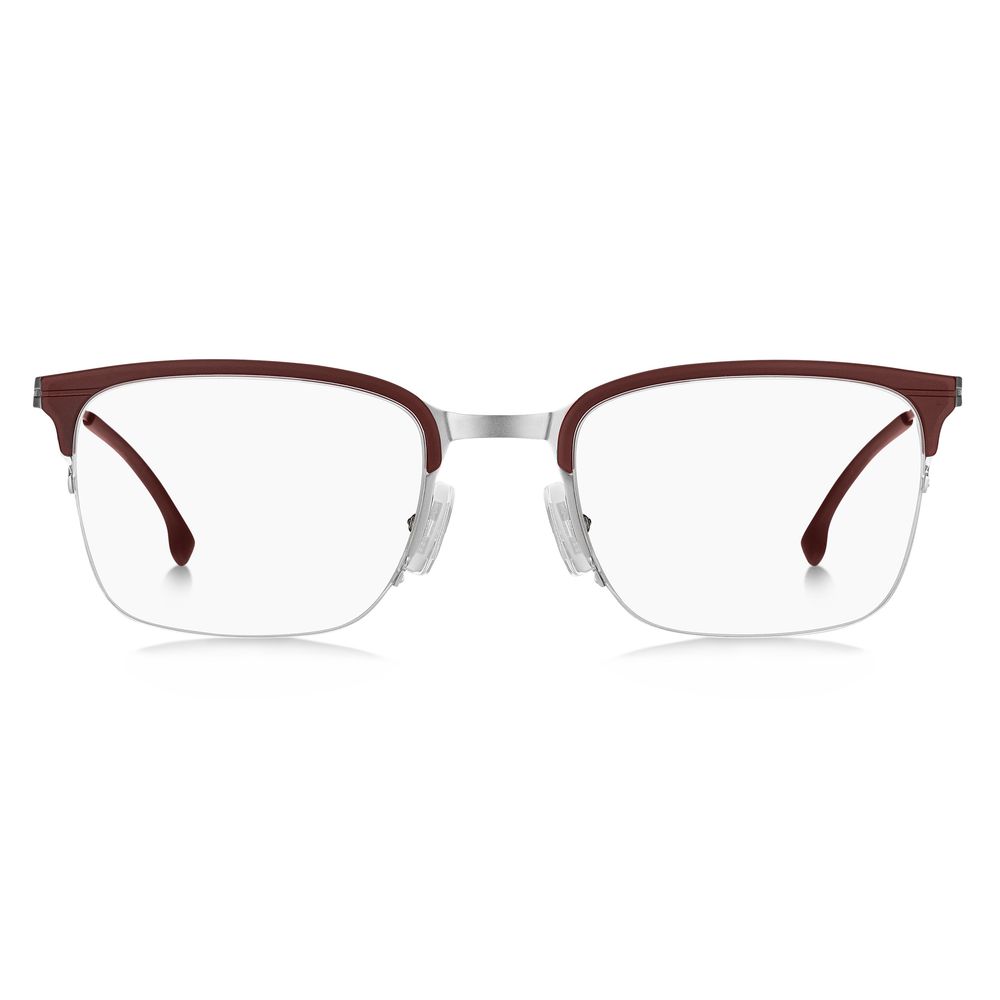 Hugo Boss Burgundy Metal Glasses (Frames) - Image 2