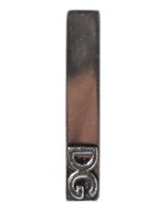 Dolce & Gabbana Silver Tone Brass Logo Branded Tie Clip Bar