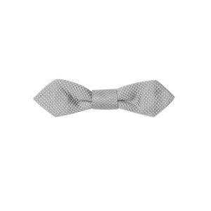 Dolce & Gabbana Gray Silk Bowtie