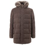 Herno Brown Cotton Bomber