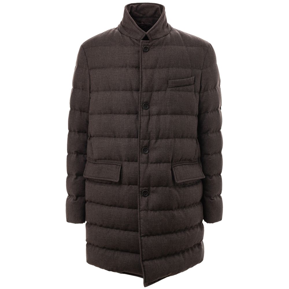 Herno Brown Wool Jackets & Coat