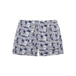 Emporio Armani White Polyester Swim Shorts