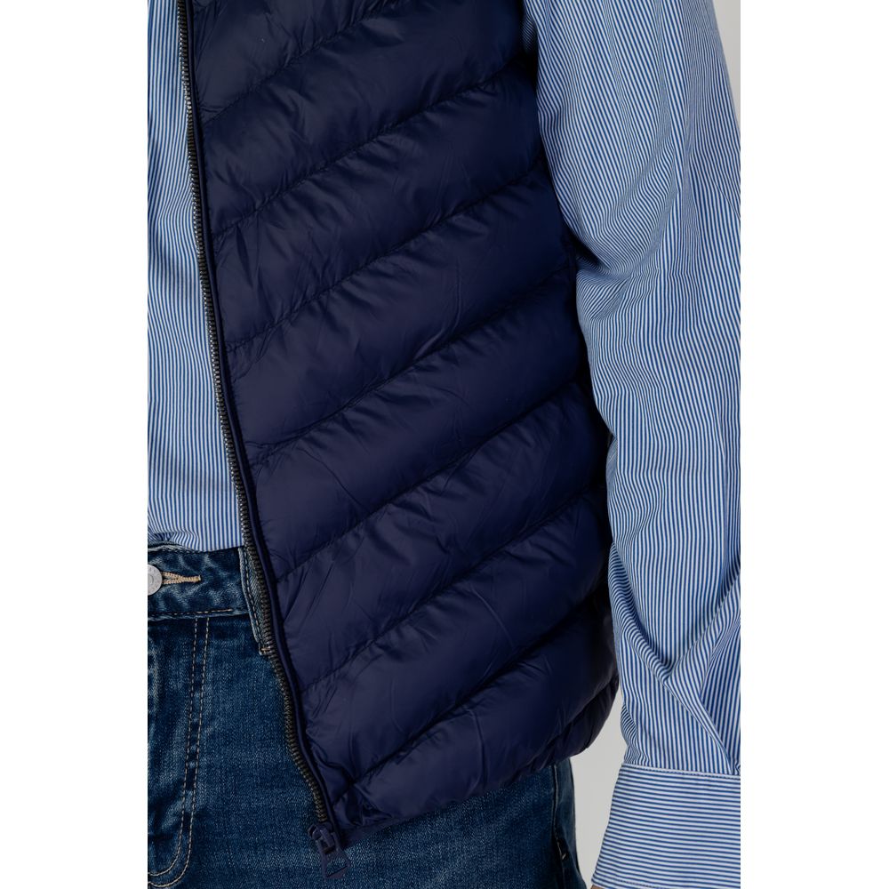 U.S. POLO ASSN. Blue Polyamide Sleeveless Jacket - Image 4