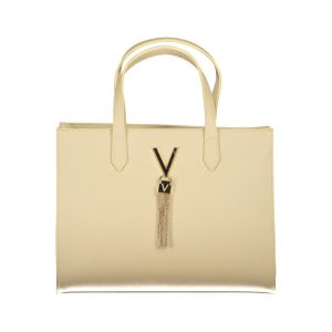 Mario Valentino Beige Polyurethane Women Handbag