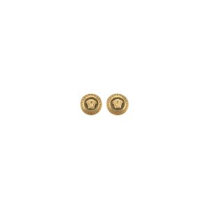 Versace Gold Metal Earrings