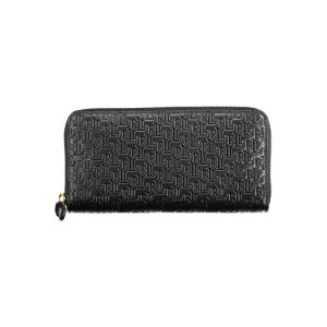 Ralph Lauren Black Leather Women Wallet