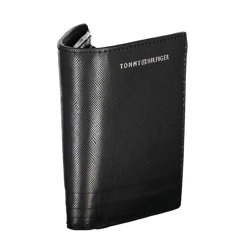 Tommy Hilfiger Black Leather Men Wallet - Image 3