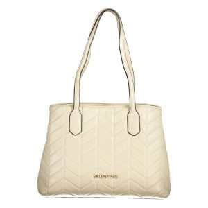 Mario Valentino Beige Polyurethane Women's Handbag